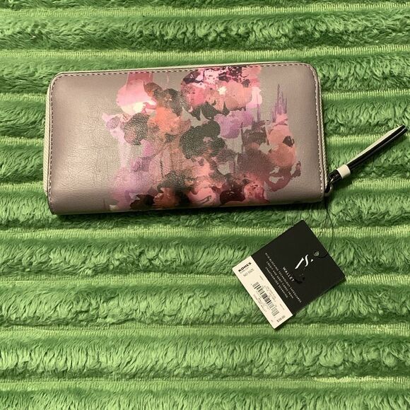 Simply Vera Vera Wang RFID blocking zipper wallet NWT - Picture 2 of 6